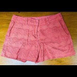 Size 2 shorts with 4” inseam from LOFT.